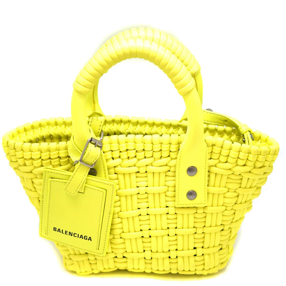 Balenciaga Bistro XXS Neon Yellow - Picture 1 of 11